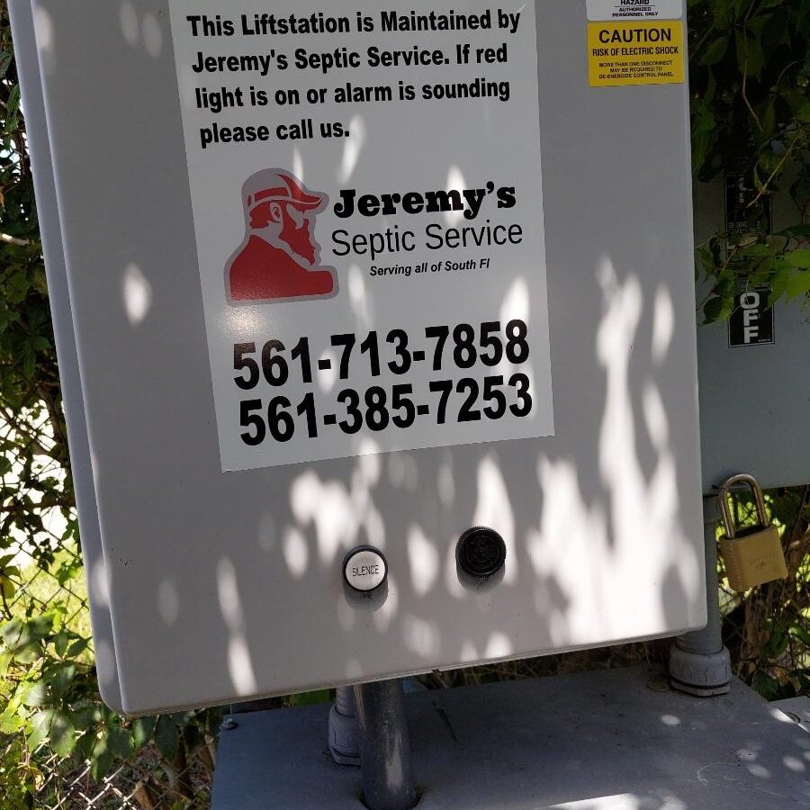 Jeremy's Septic Services - Septic Lift Station - Septic Tank Pumping Service in Palm Beach County - Loxahatchee, West Palm Beach, Westlake, Wellington, Royal Palm Beach_1